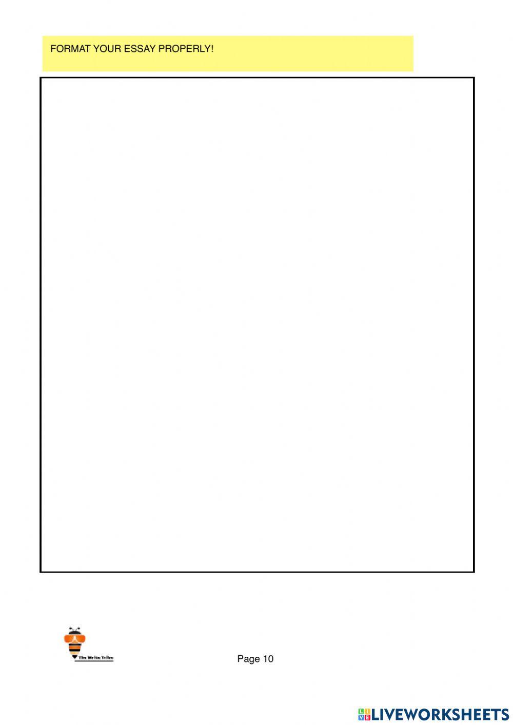 2023 Week 2 Upper Sec Essay Writing