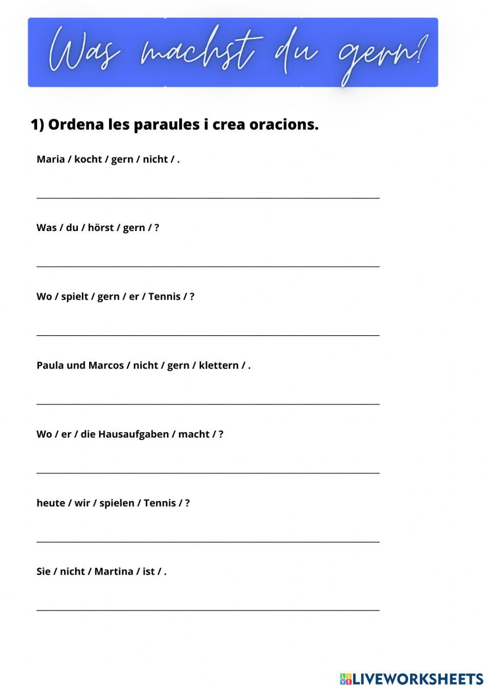 Oraciones Oraciones