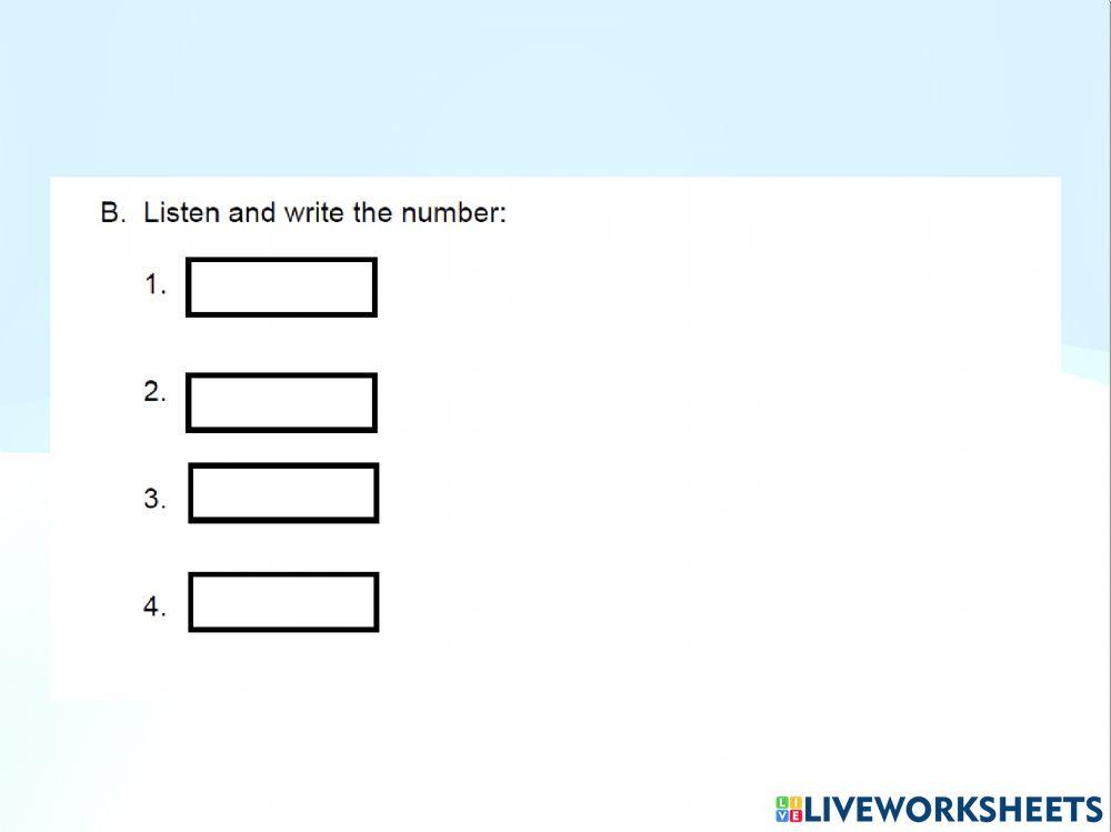 Pronunciation. Listening 1