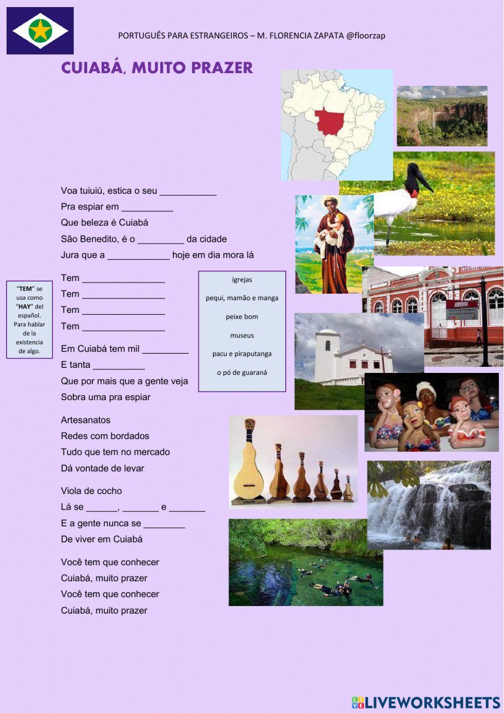 Cuiabá, muito prazer