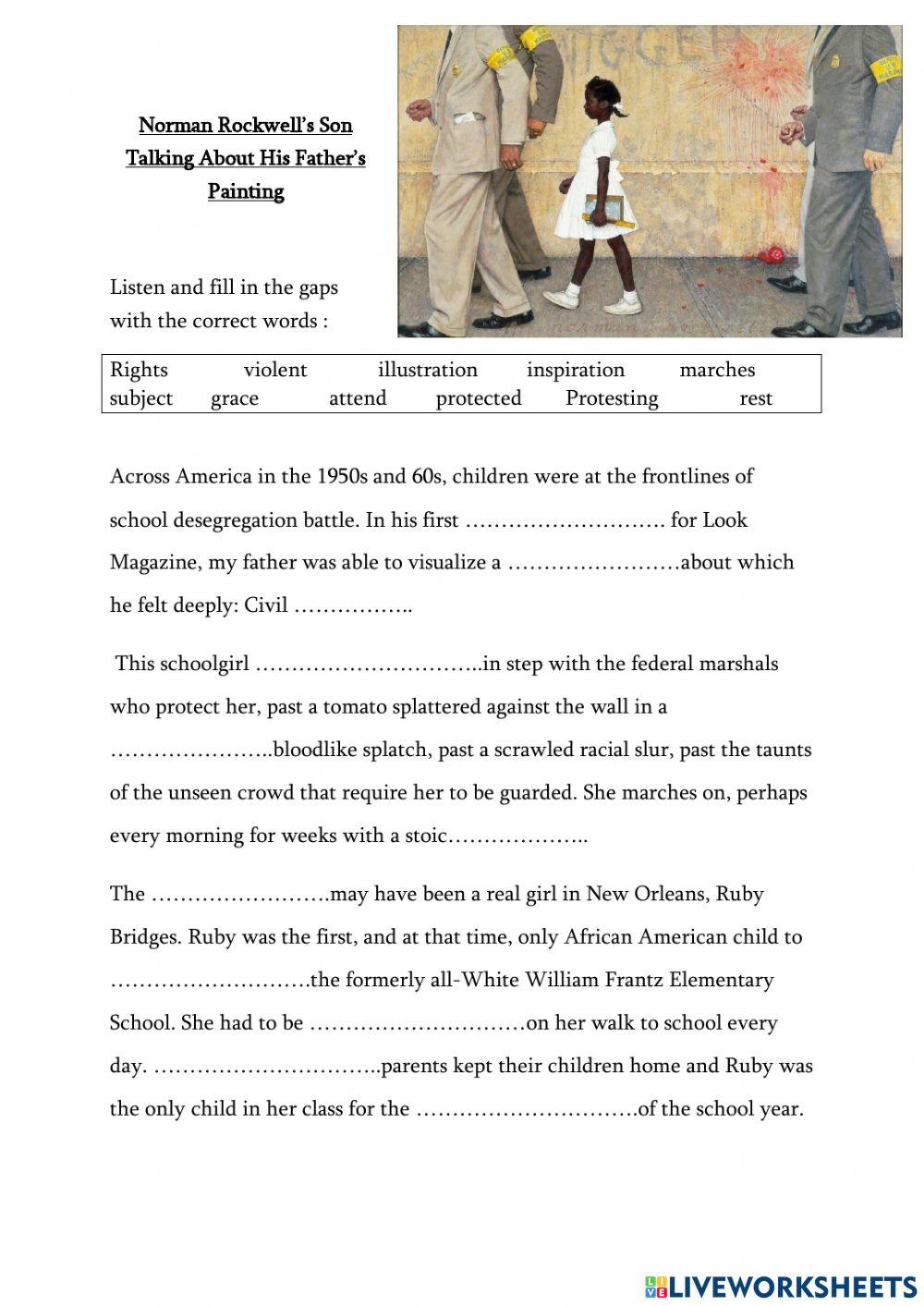 The problem we all live with