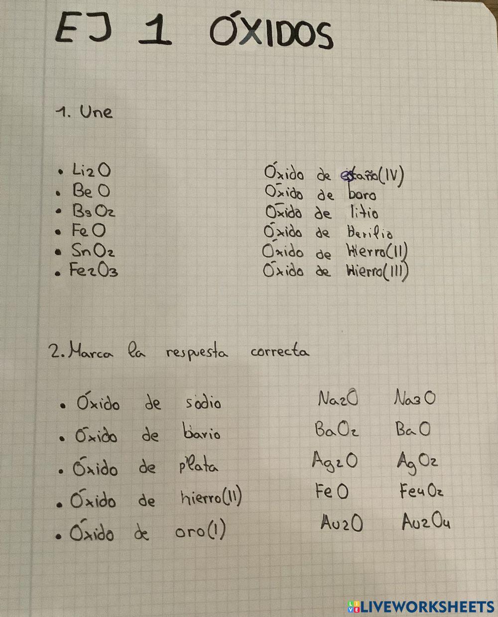 Óxidos 1