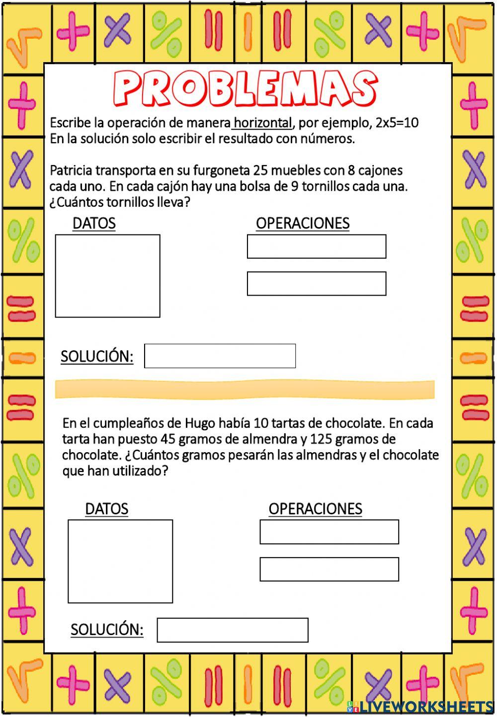 Multiplicación de 2 cifras y aproximación