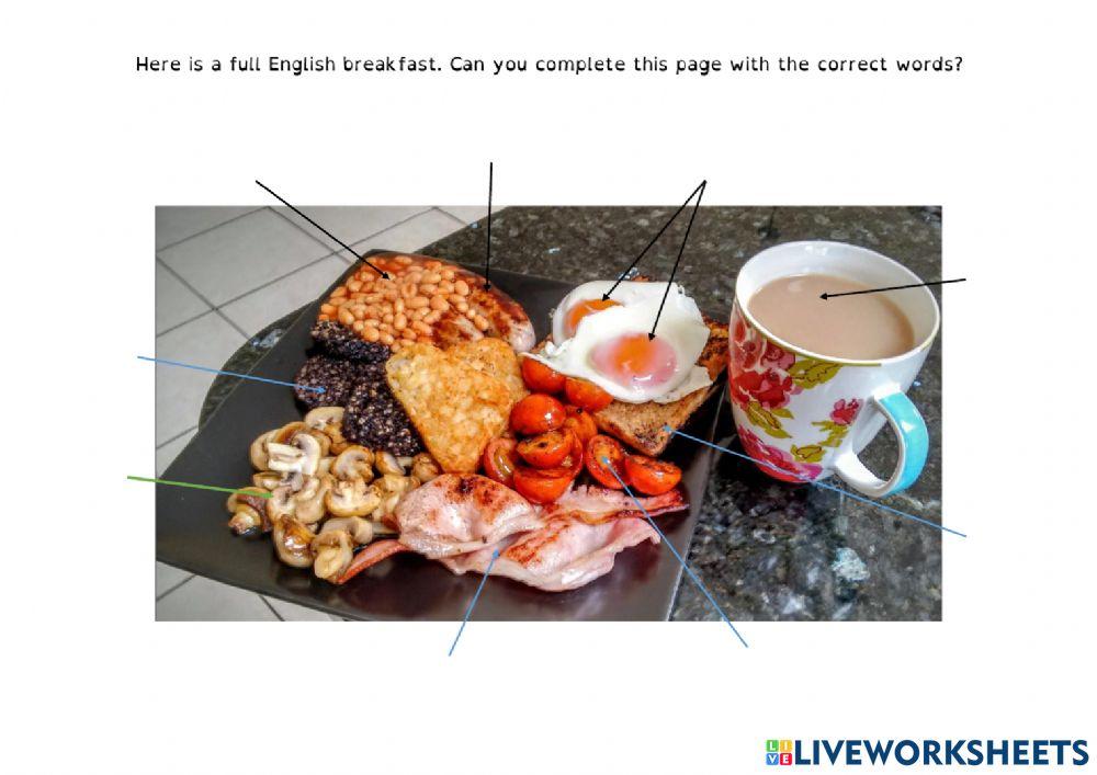 Full English breakfast