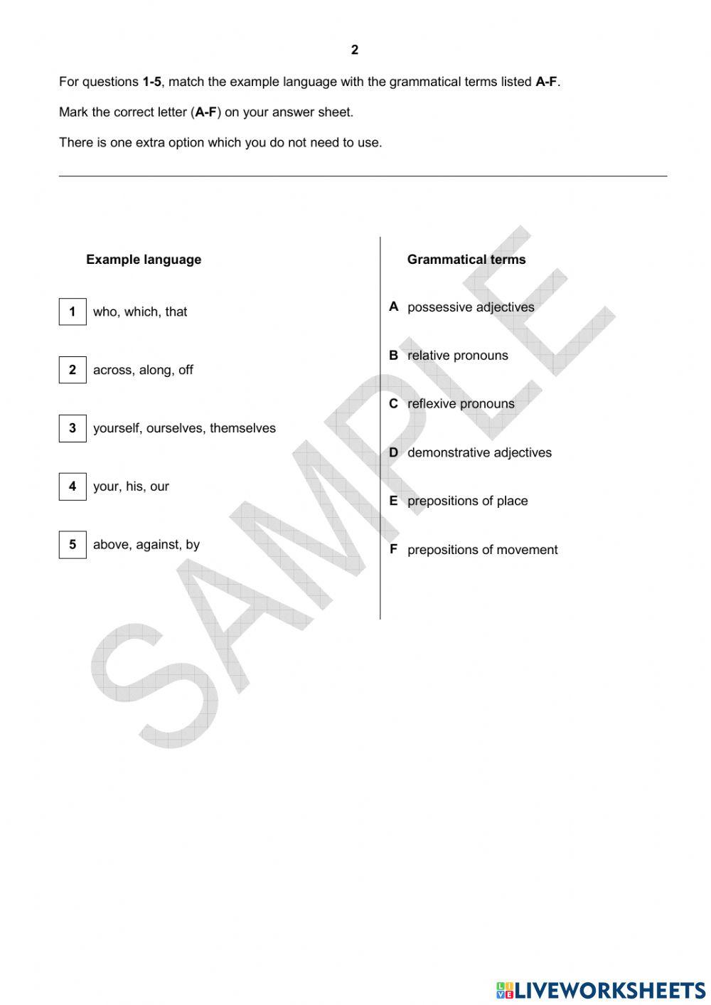 TKT Module 1 practice test (part 1)