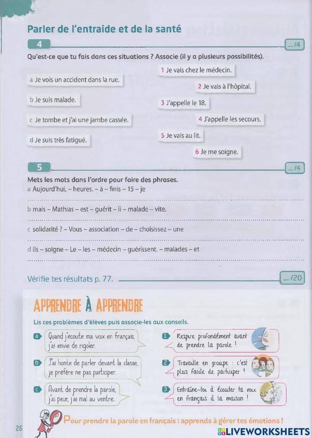 Cahier Adomania 2 Autoévaluation module 3 p.2