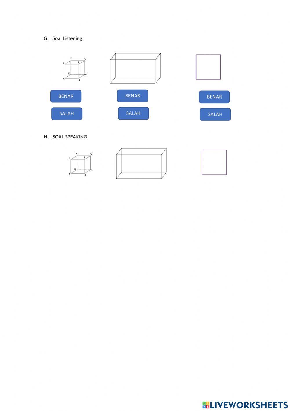 LKPD Kelas 5 Kubus & Balok