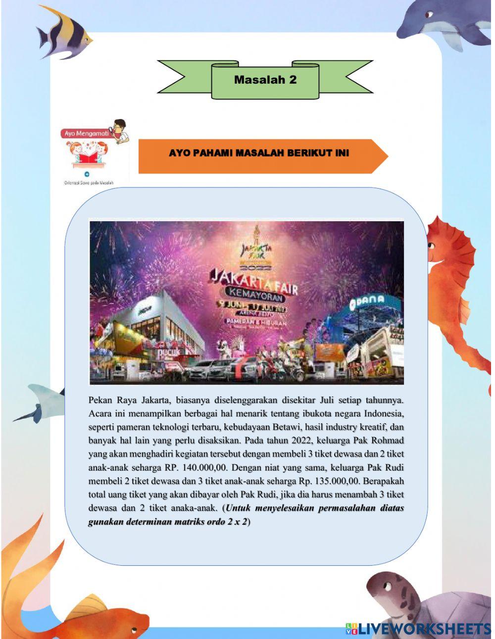 Determinan Matriks Ordo 2x2