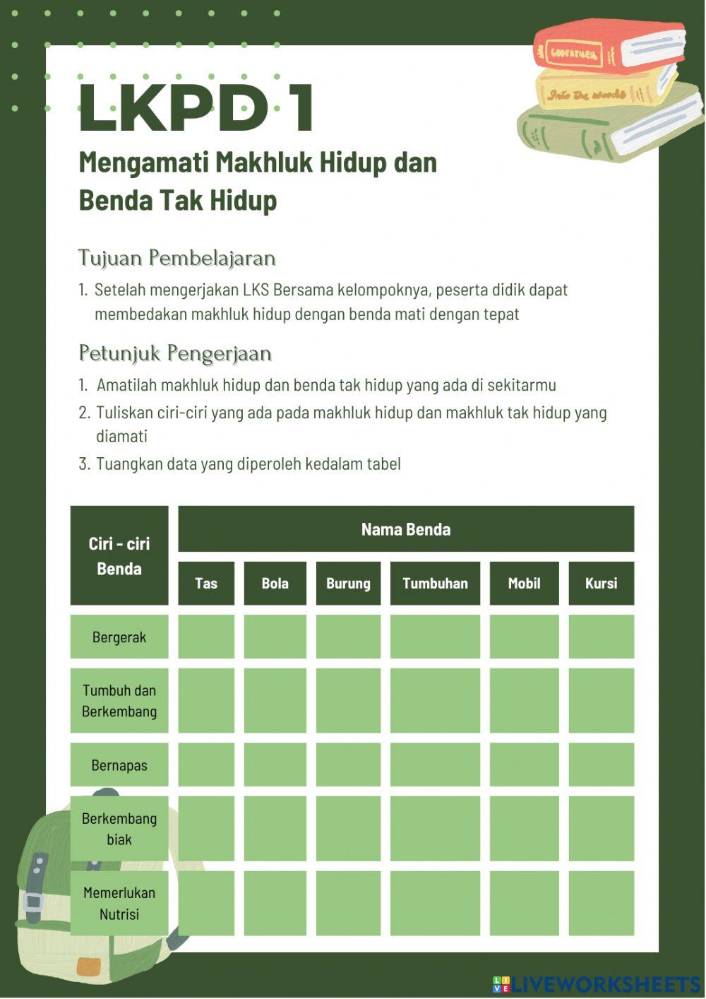 Klasifikasi Makhluk Hidup 1