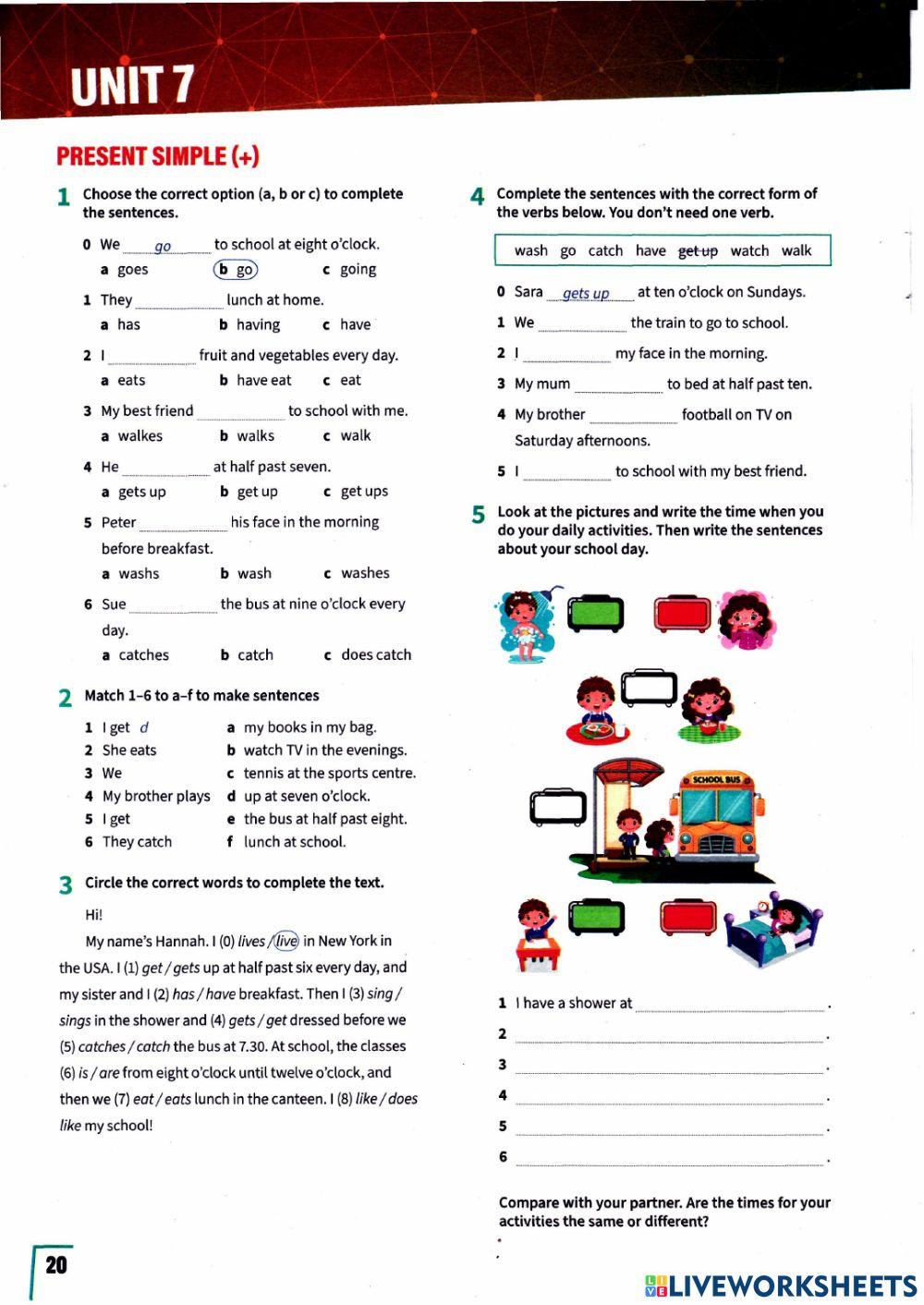 Present Simple Affirmative NUS