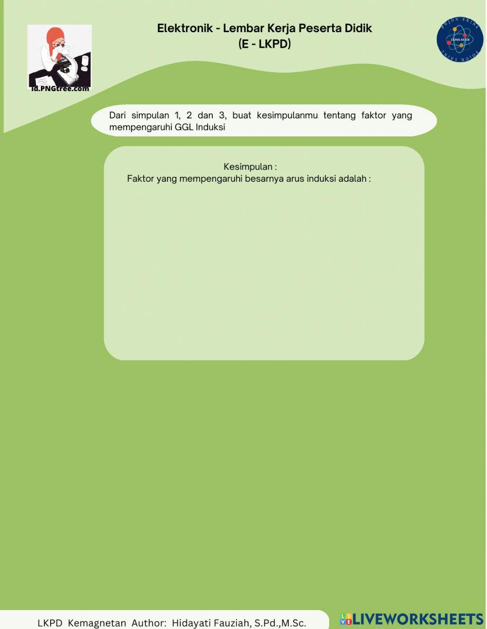 Faktor yang Mempengaruhi Arus Induksi