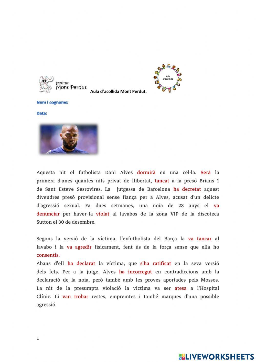 Jugador del Barça tancat a la presó لاعب برشلونة محبوس في السجن