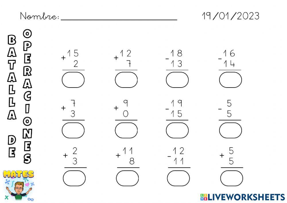Batalla de operaciones.