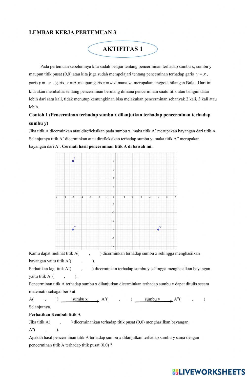 LKPD Refleksi Pertemuan 3