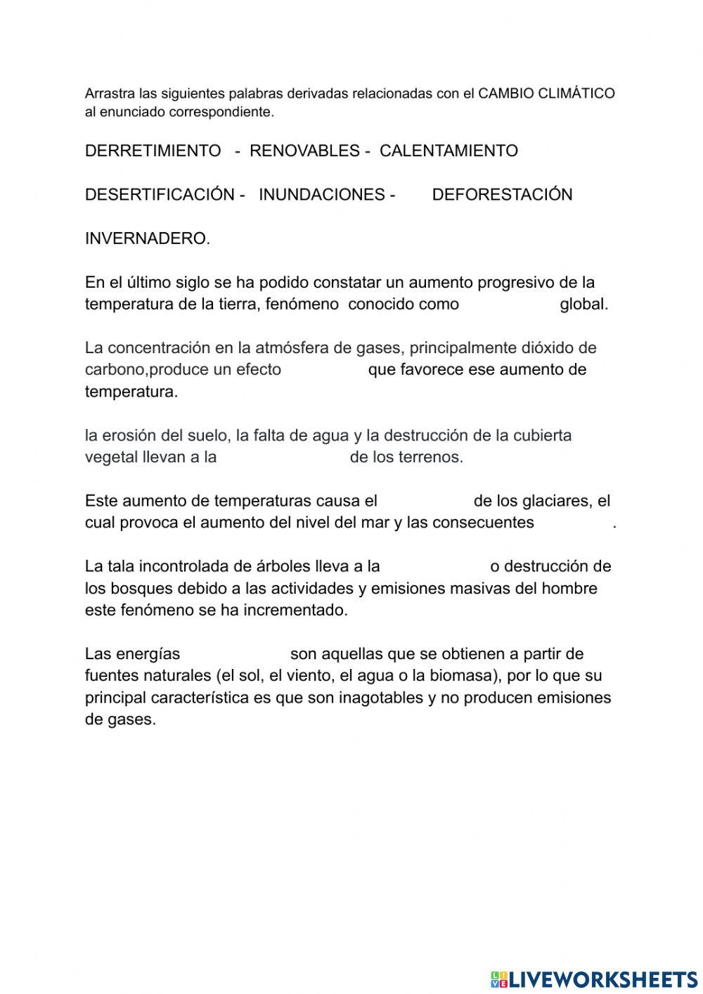 Palabras derivadas 1