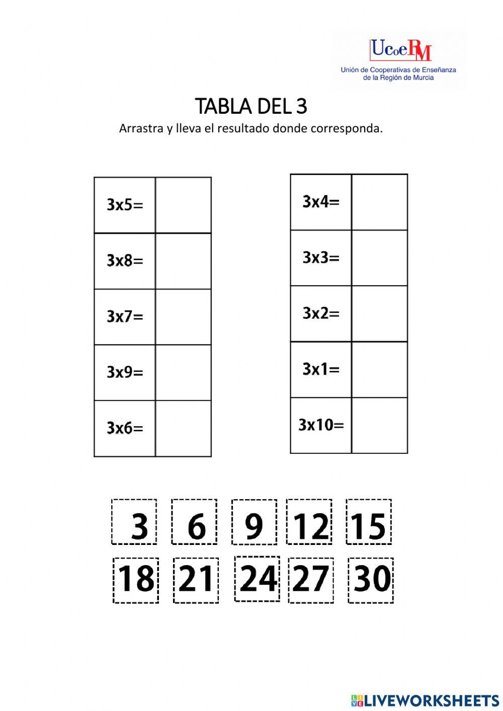Multiplicaciones Online Exercise For 2ºb Live Worksheets Multiplicaciones Online Exercise For 2ºb Live Worksheets
