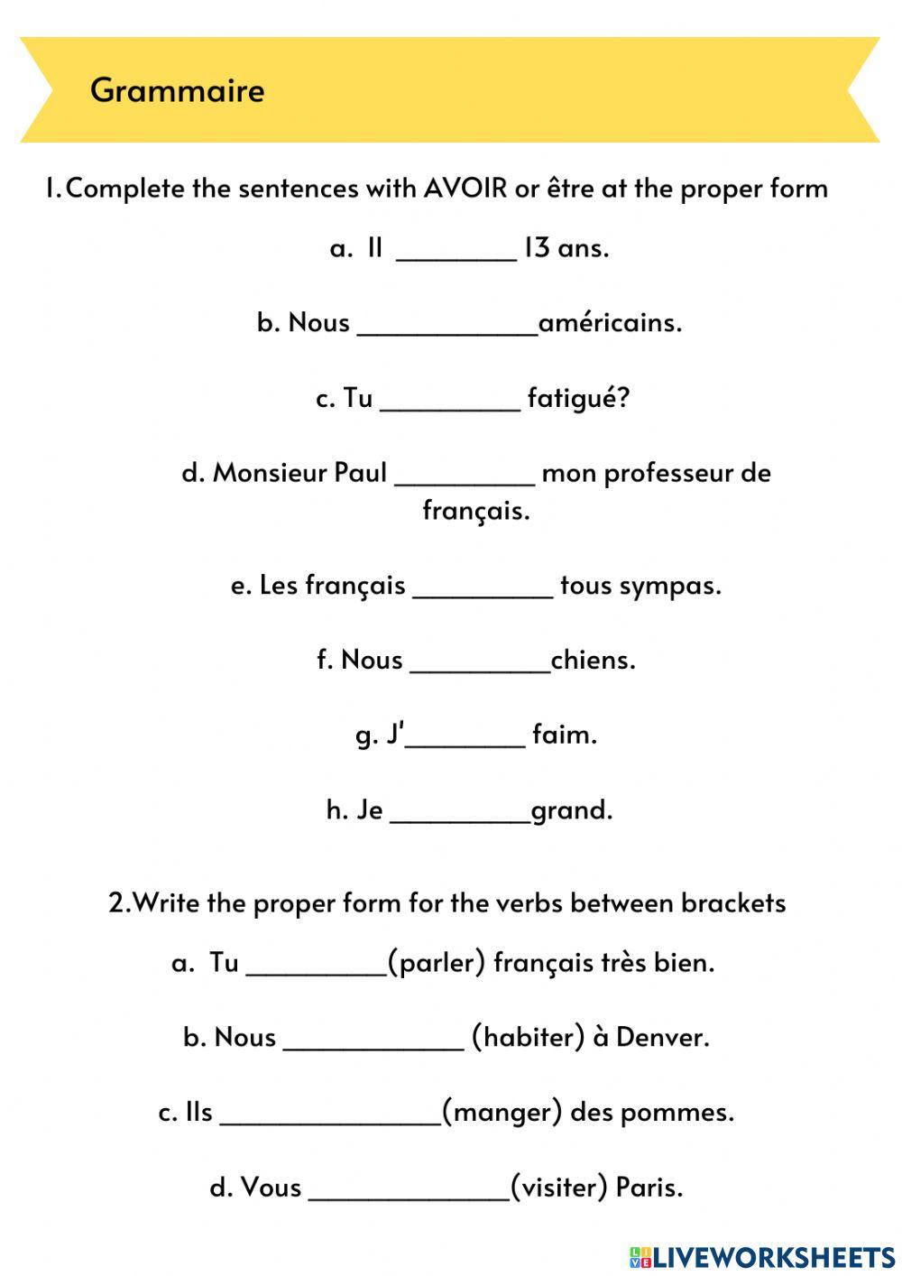 LEVEL test A1