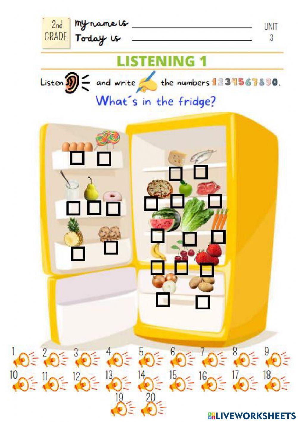 What's in the fridge?