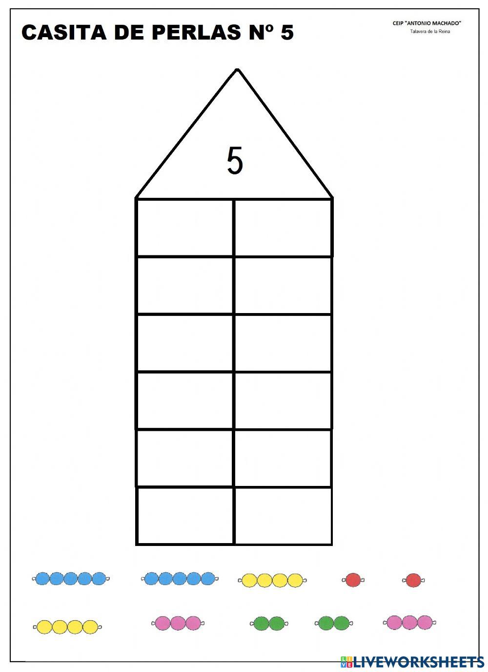Descomposición del nº 5
