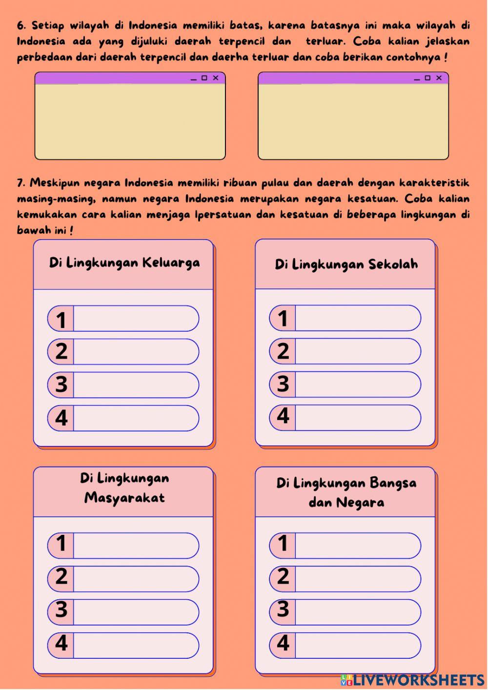 Karakteristik Wilayah NKRI