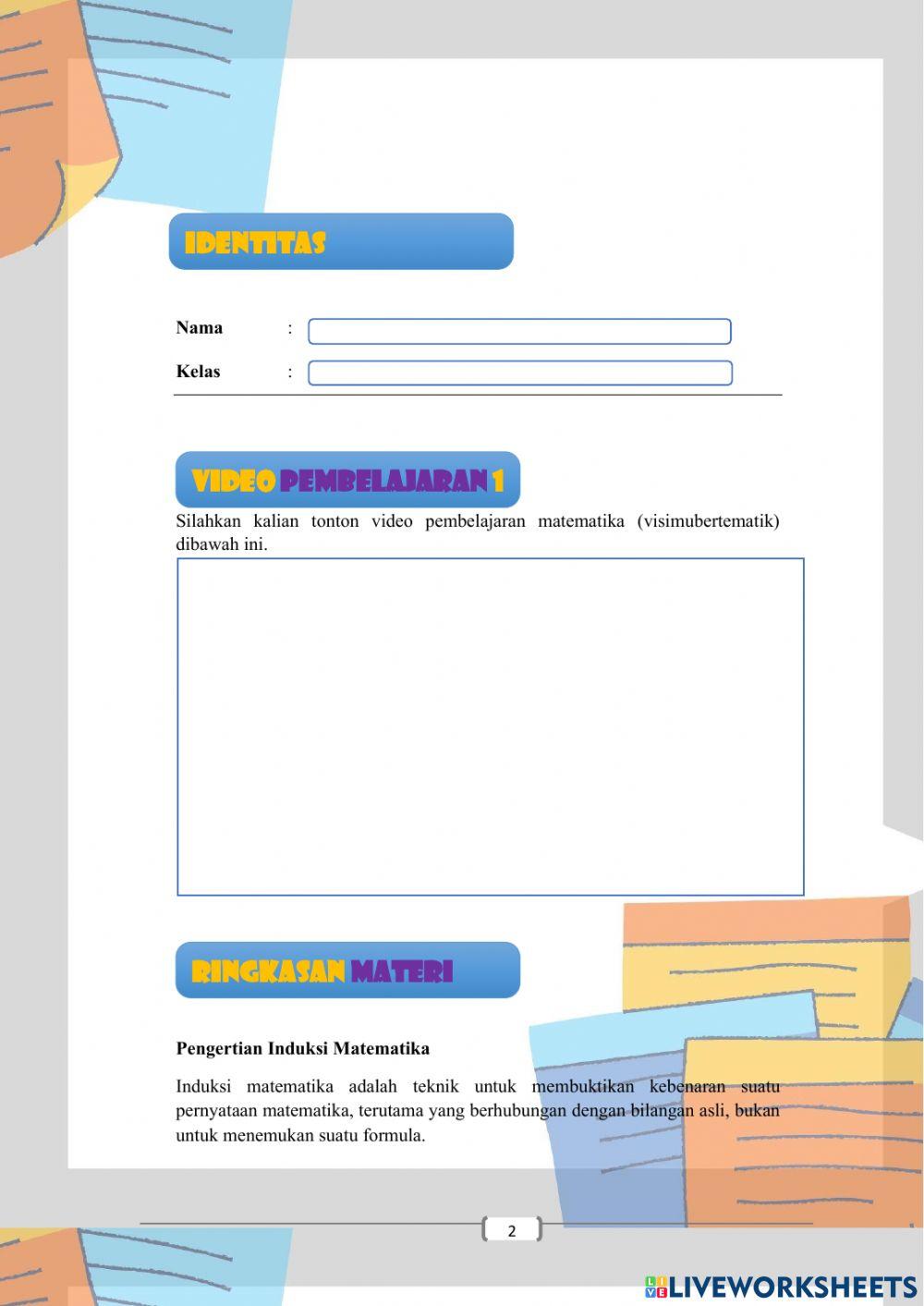 Lembar Kerja Peserta Didik 1