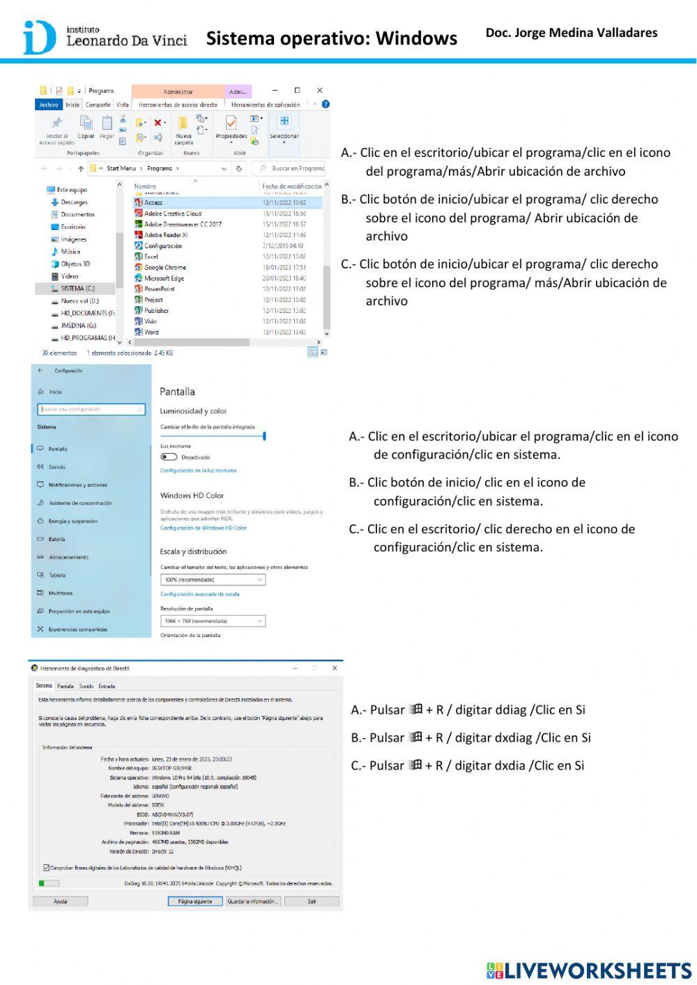Reforzando lo aprendido