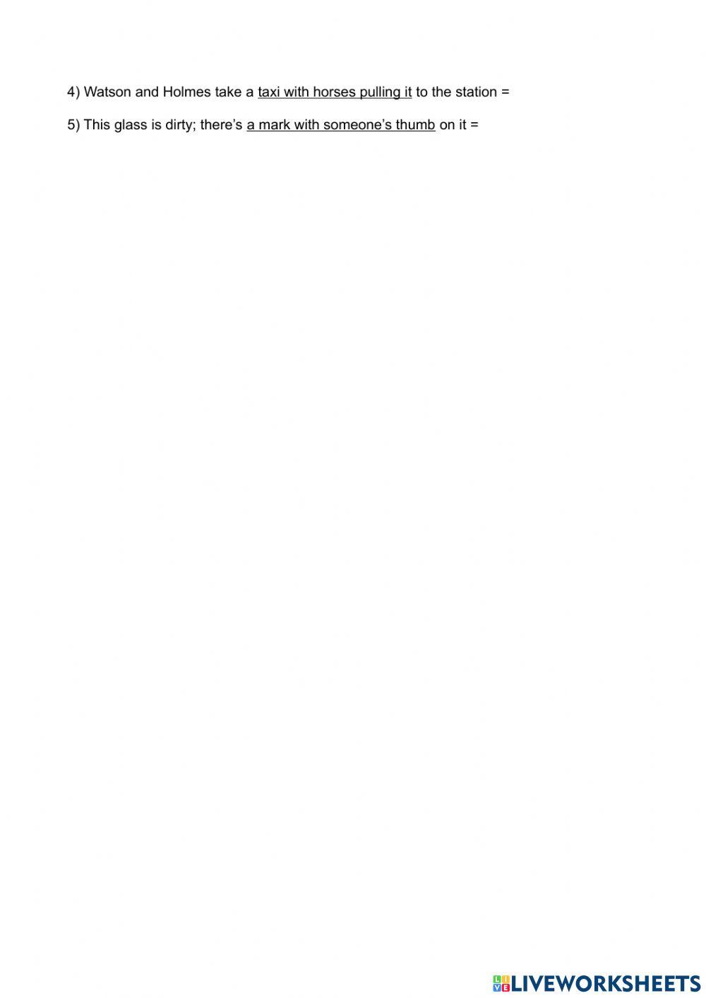 The Norwood Mystery chapters 5 and 6