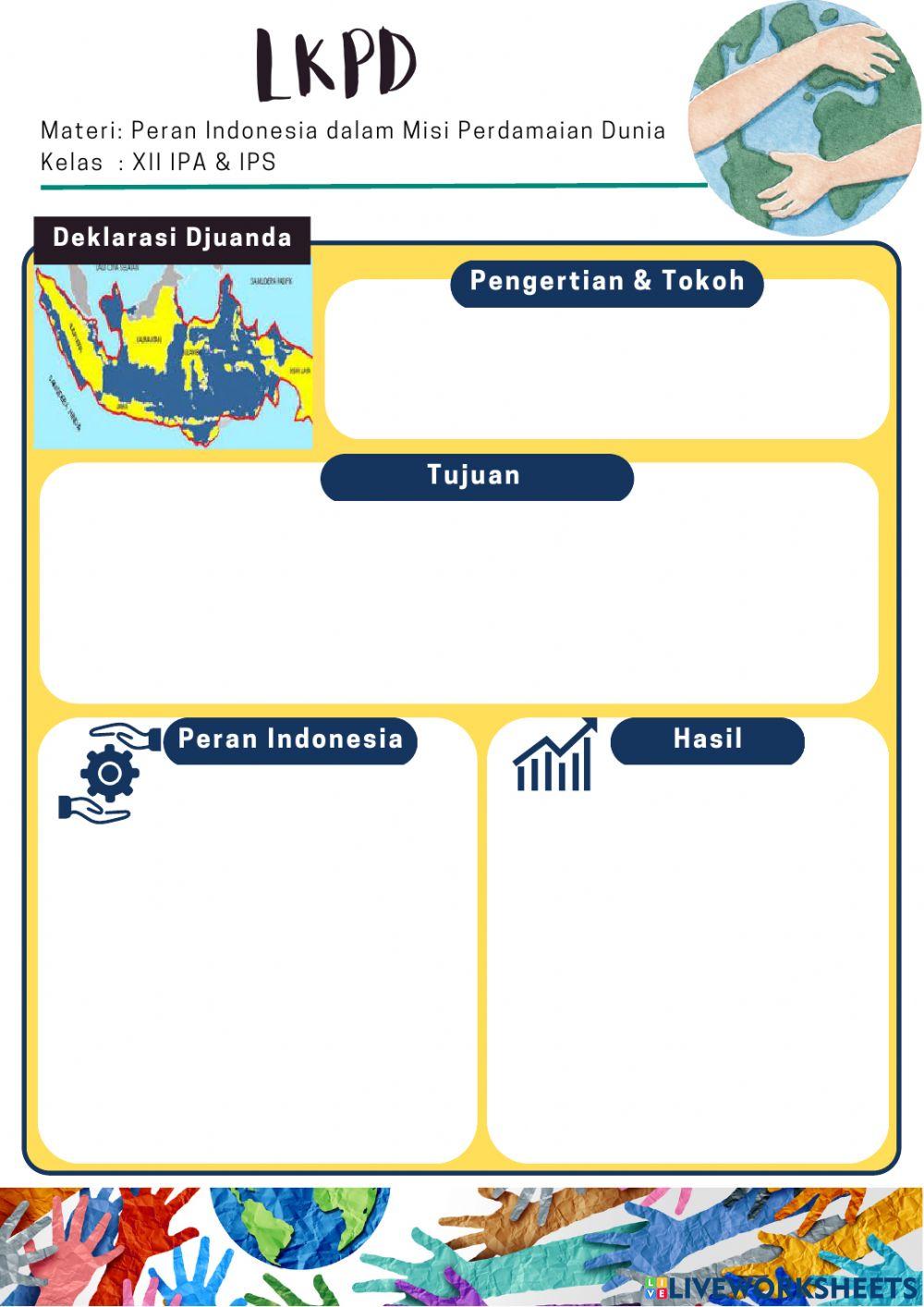 LKPD KD 8 MISI PERDAMAIAN DUNIA