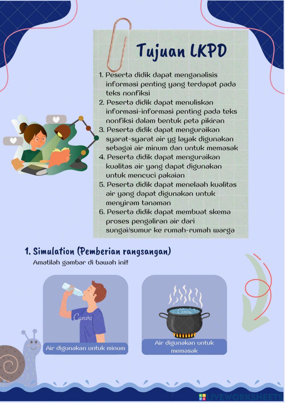 LKPD Kelas 5 Tema 8 Subtema 3 Pembelajaran 1 Viony Faraditha