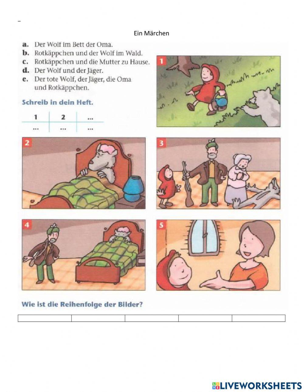 Rottkäppchen Rottkäppchen