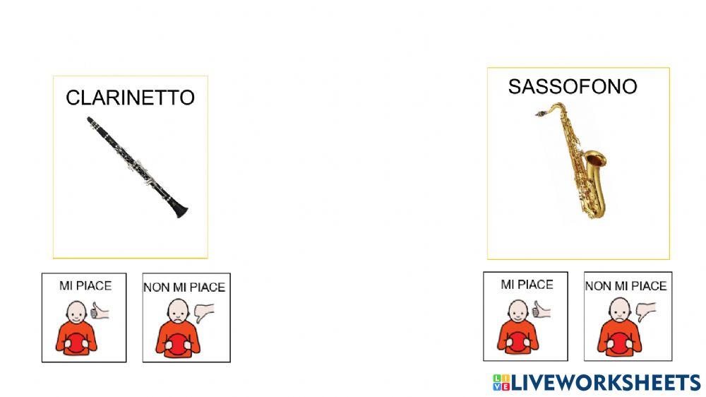 GLI STRUMENTI MUSICALI