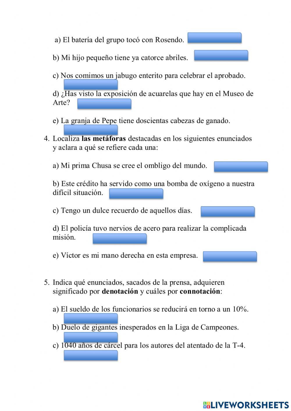 El cambio semántico. Connotación y denotación