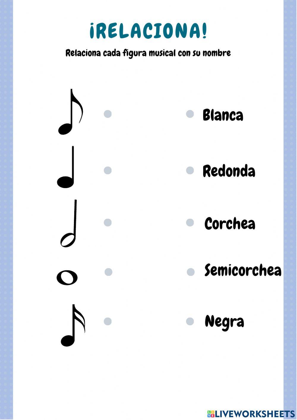 Figuras e instrumentos musicales