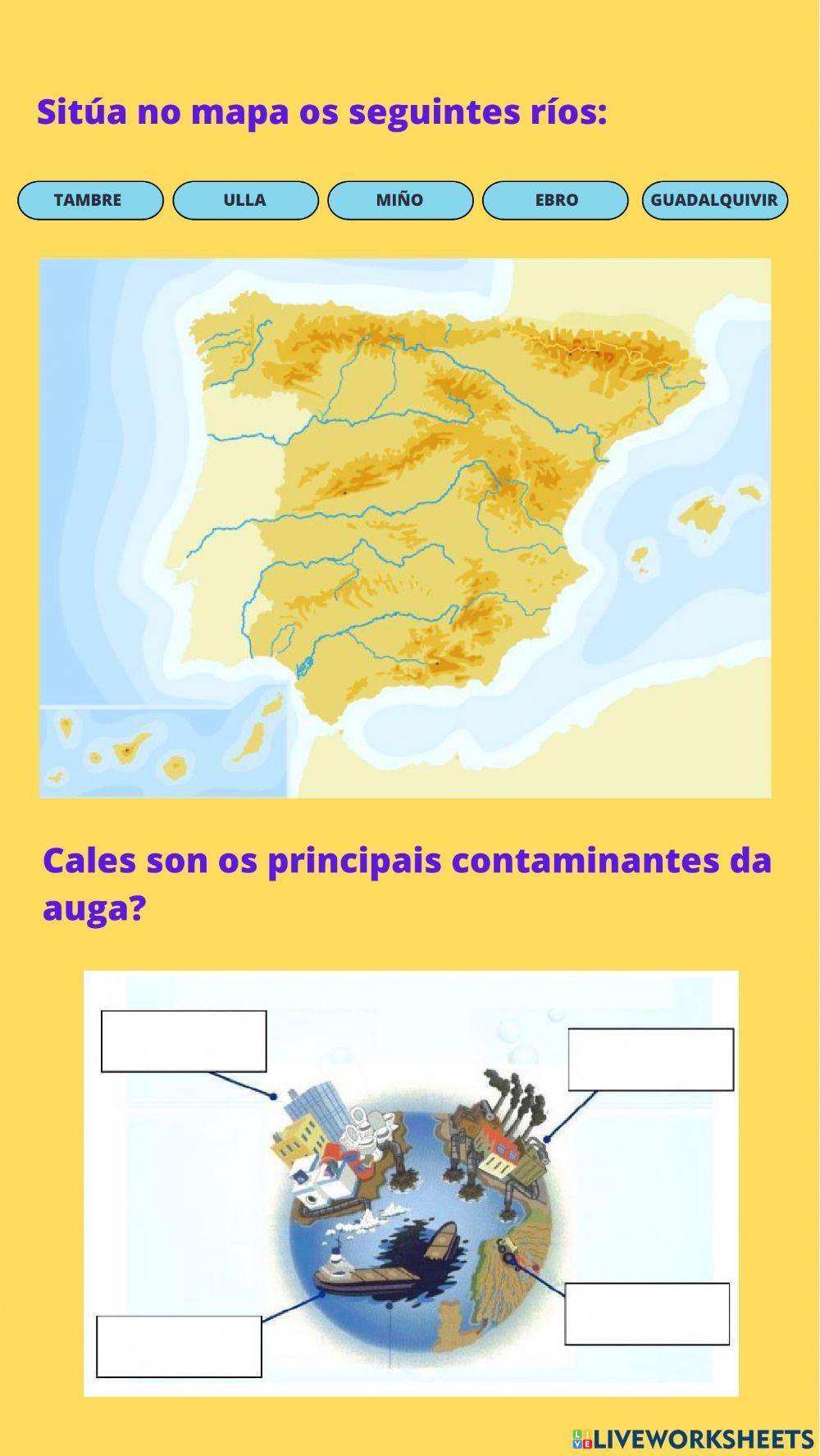 Control CCSS Tema 2 A auga no planeta. AROA