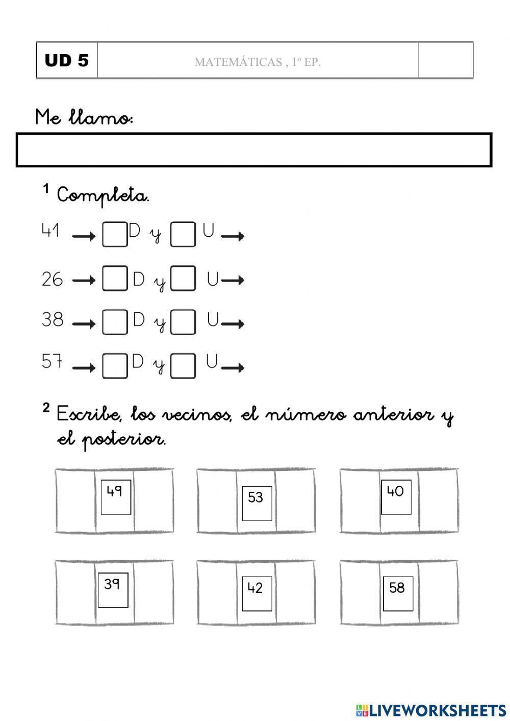 Repaso de mates, ud 5