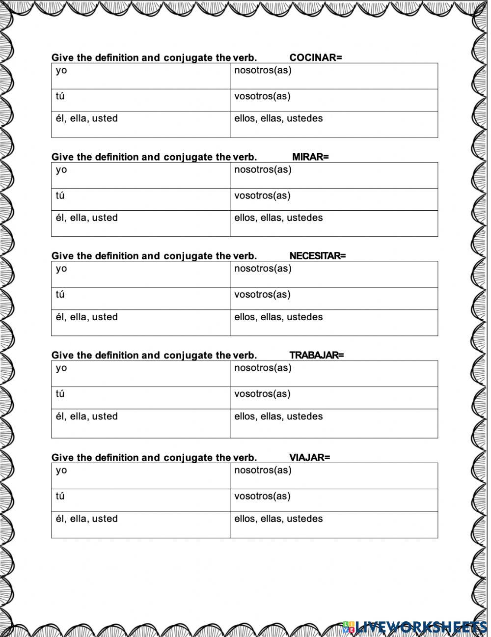 Present tense part 3