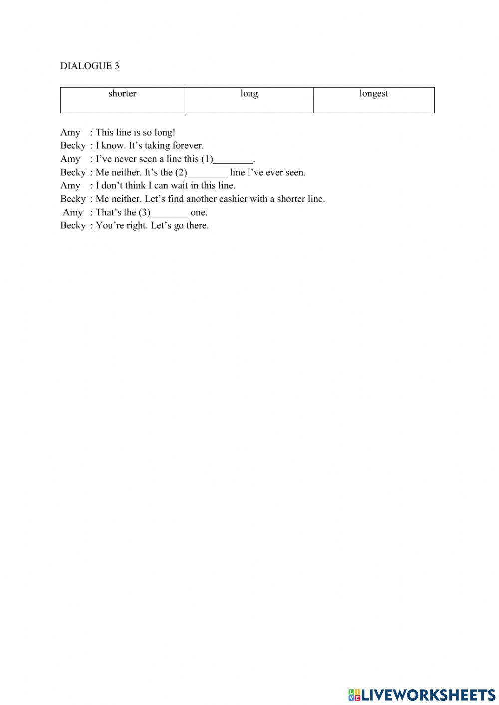 Degree of Comparison