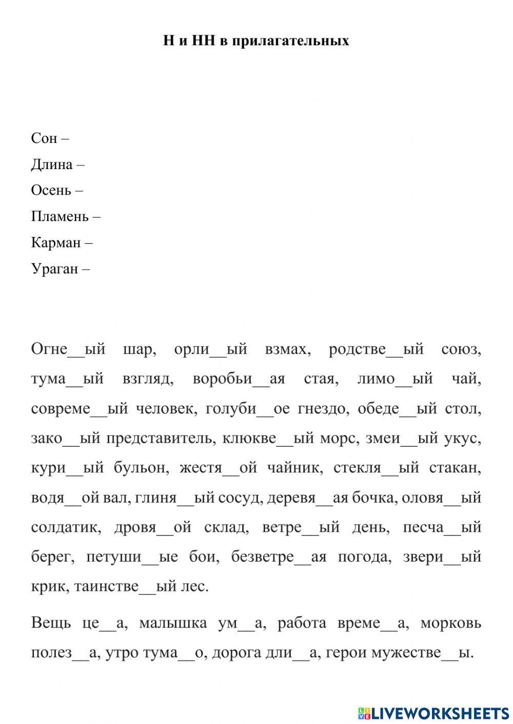 Русский язык