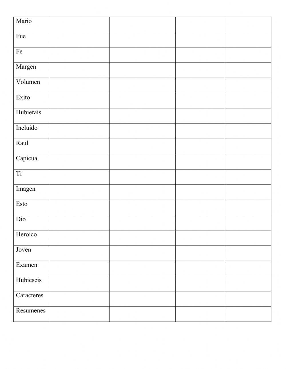 PRUEBA DE ACENTUACIÓN 