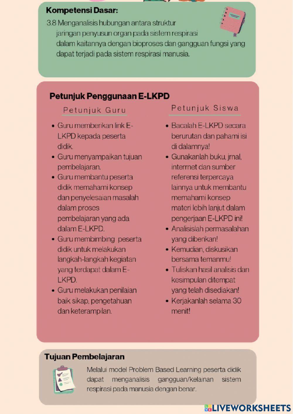 Gangguan Sistem Respirasi Pada Manusia