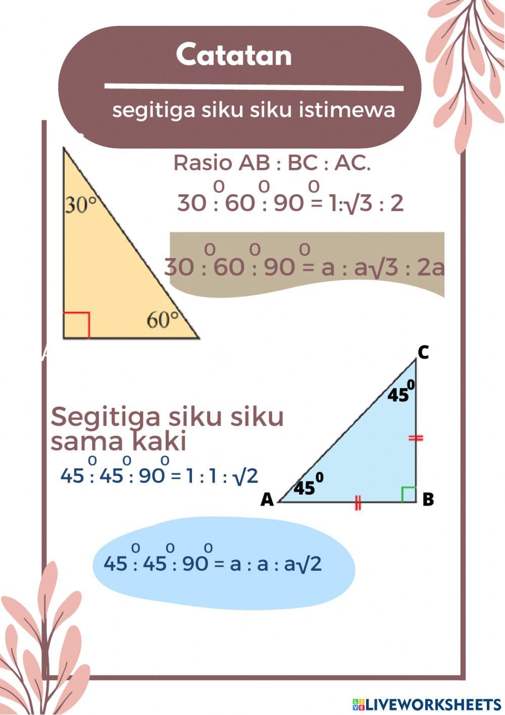 Kegiatan 4 teorema pytagoras