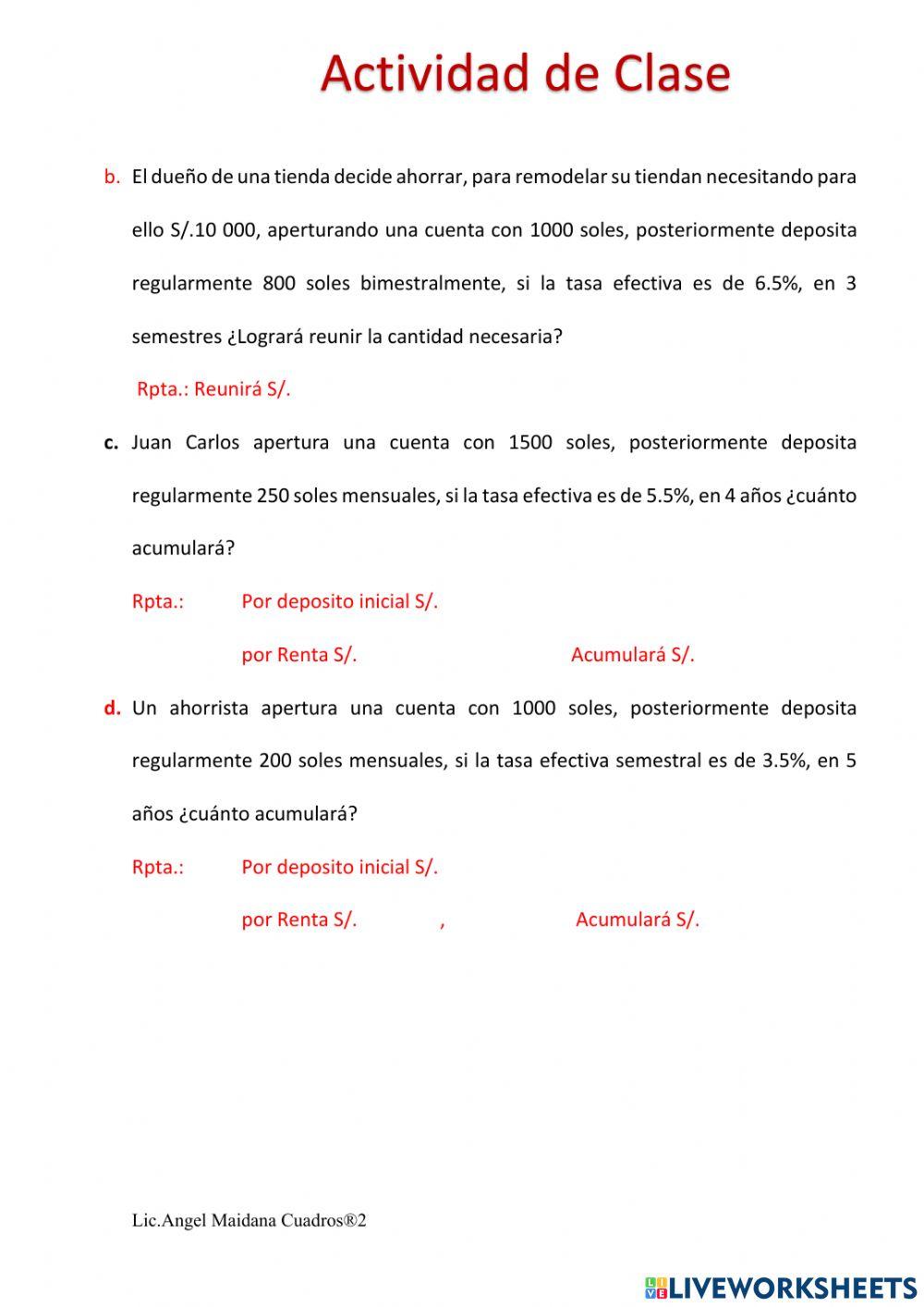 Aplicación de FCS 12