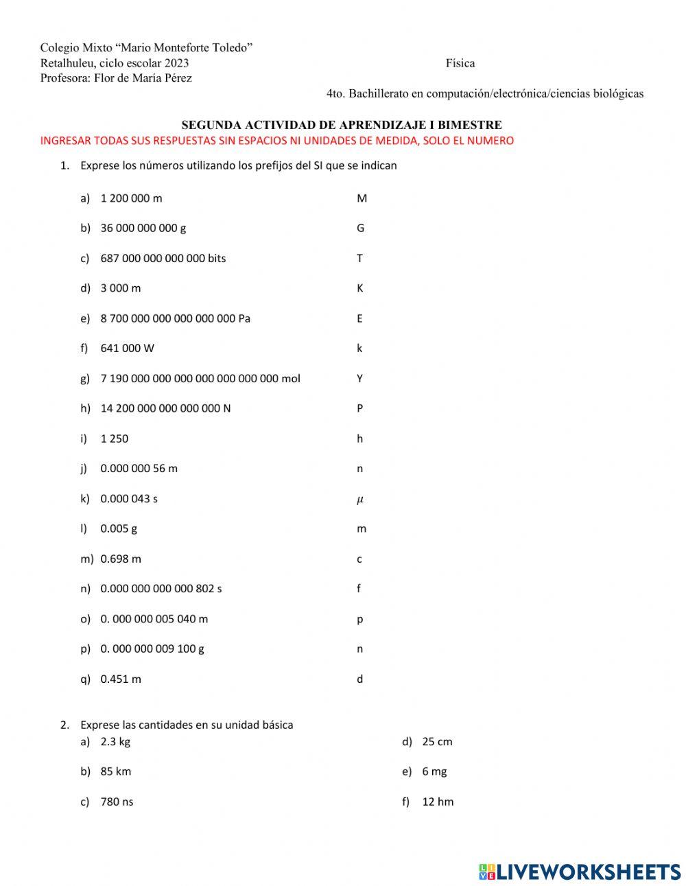 Actividad 2-4to. Física