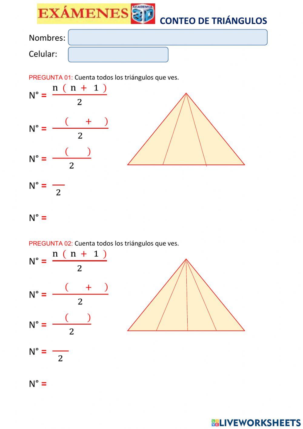 Conteo de triángulos