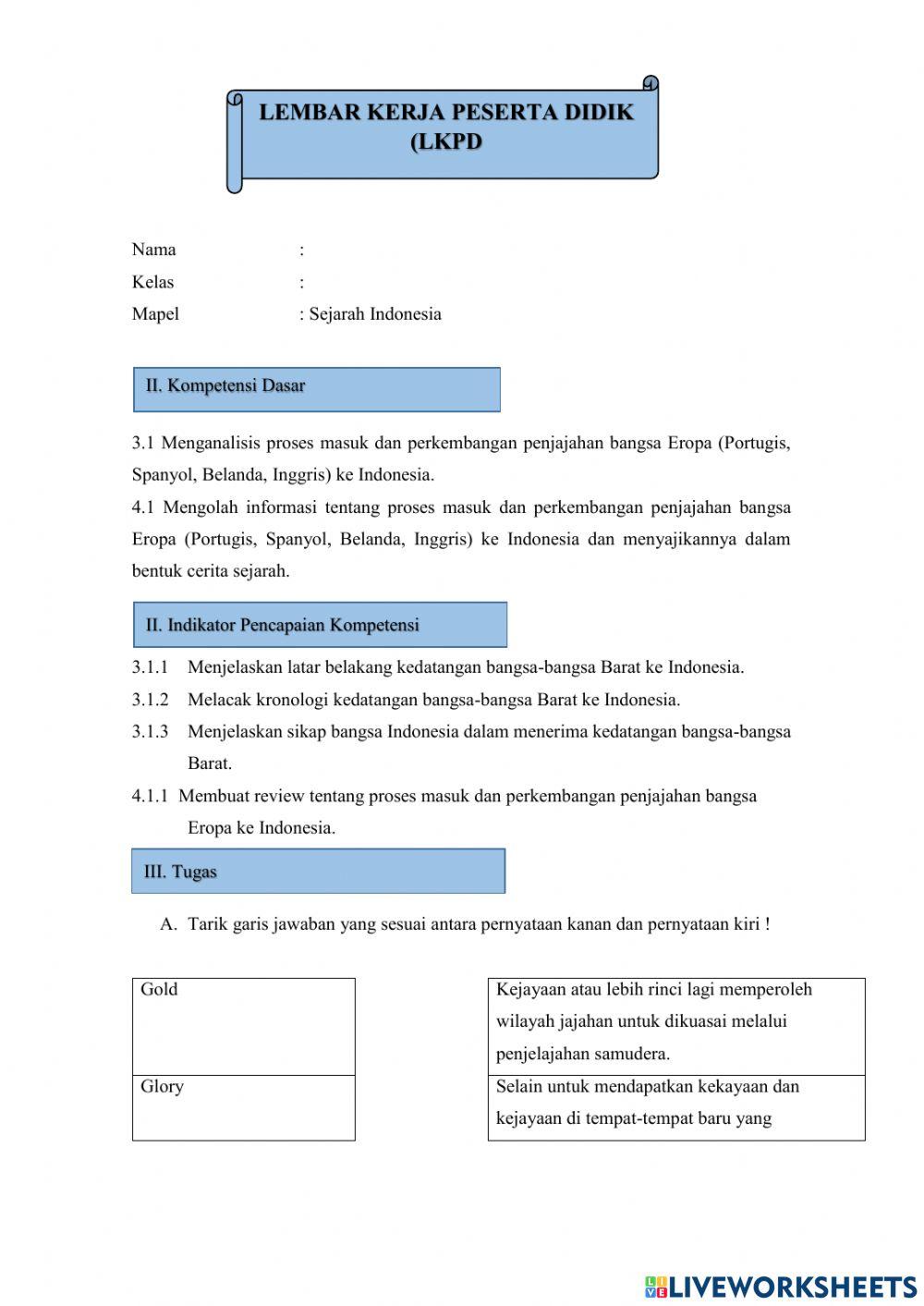 Perkembangan Kolonialisme dan Imperialisme