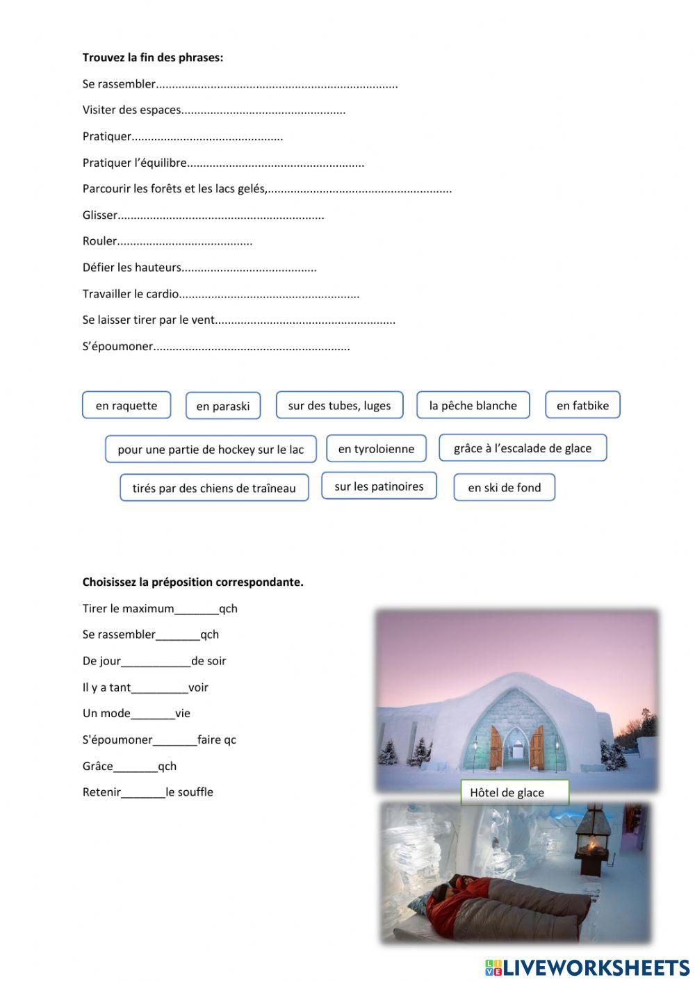 Les sports d'hiver au Québec