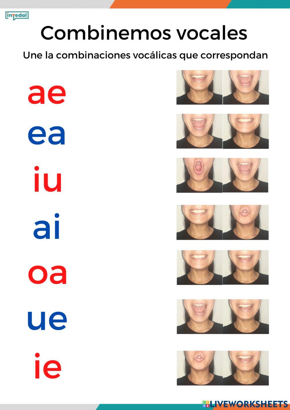 Combinaciones vocálicas 1