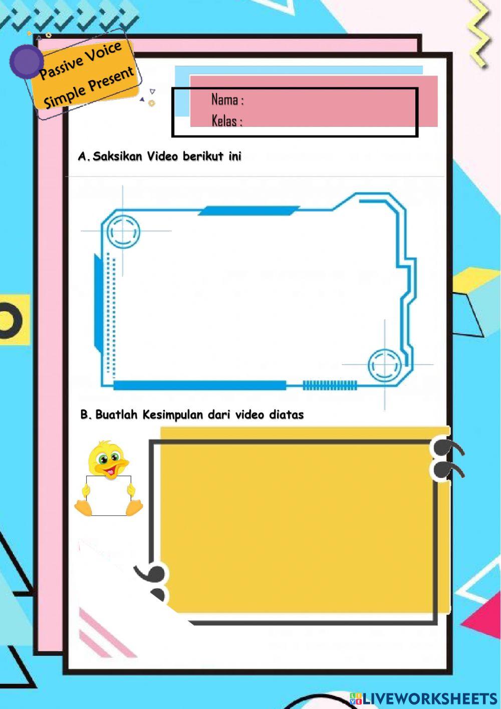 Passive Voice : Simple Present