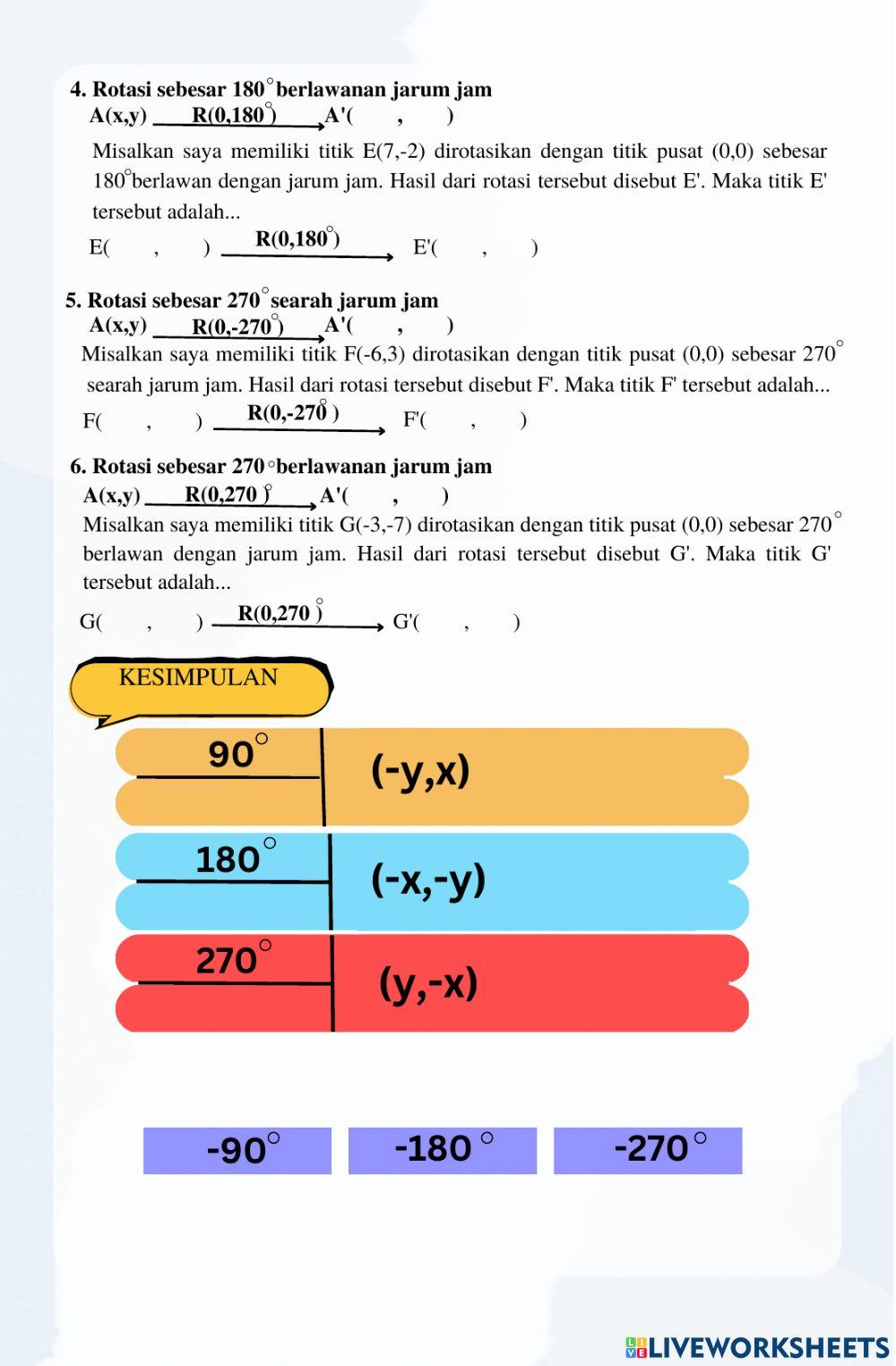 LKPD Rotasi - Perputaran