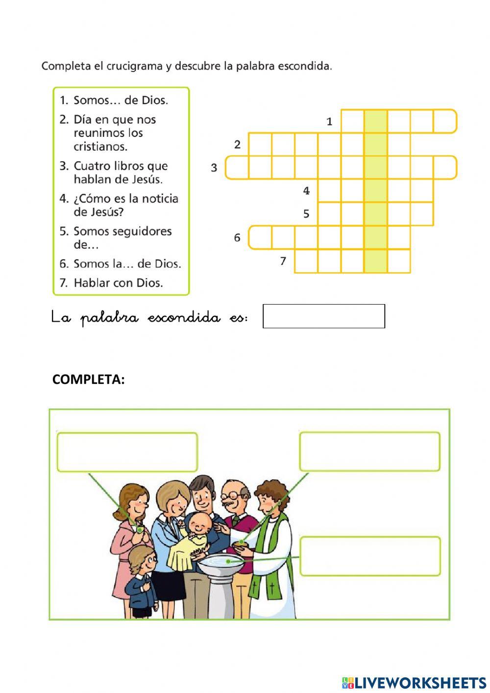 el bautismo 2ºEP